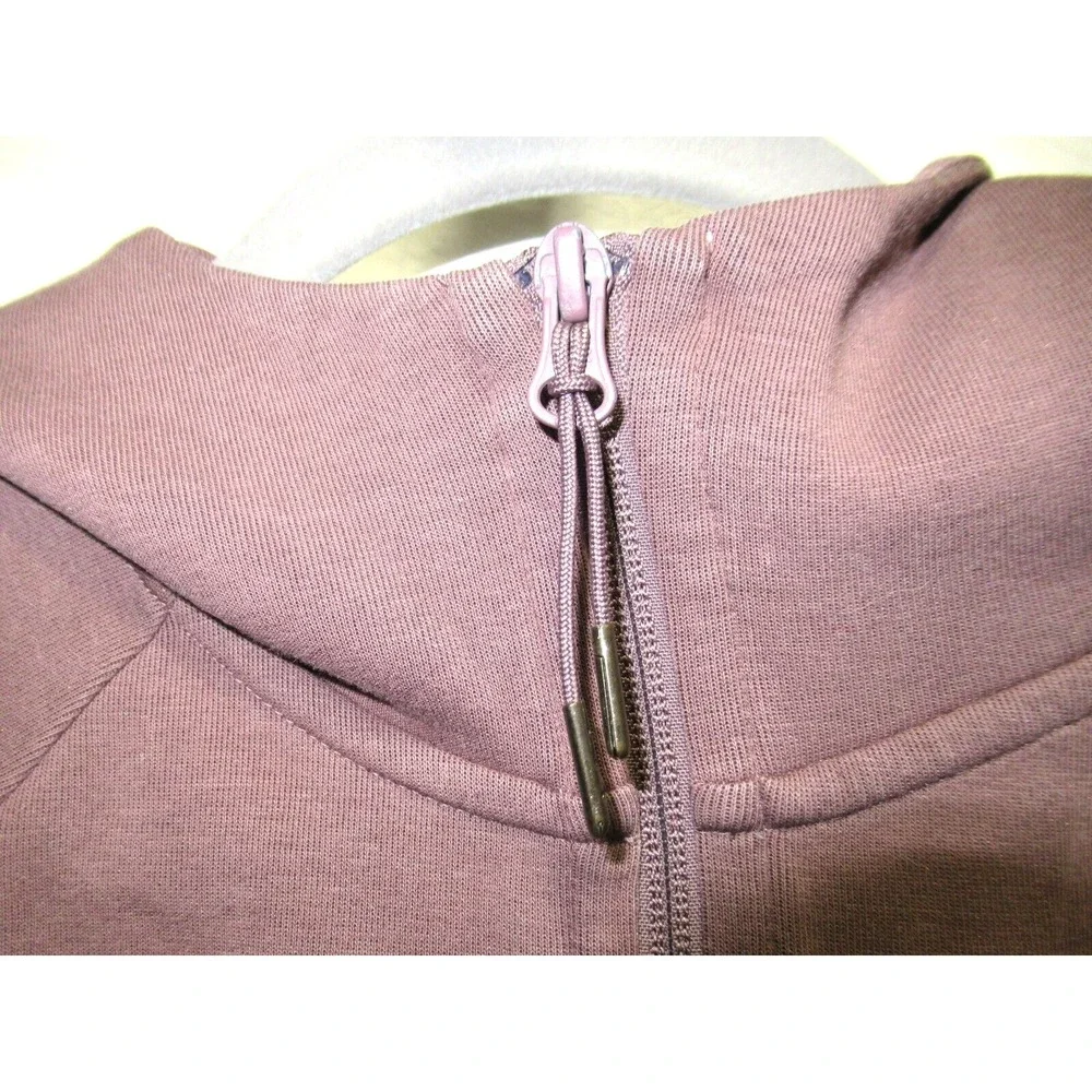 Nike Brand Women's Size Small Brown Full Zip Hi-Low Hoodie